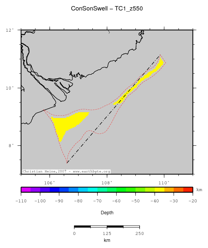 Con Son Swell location map