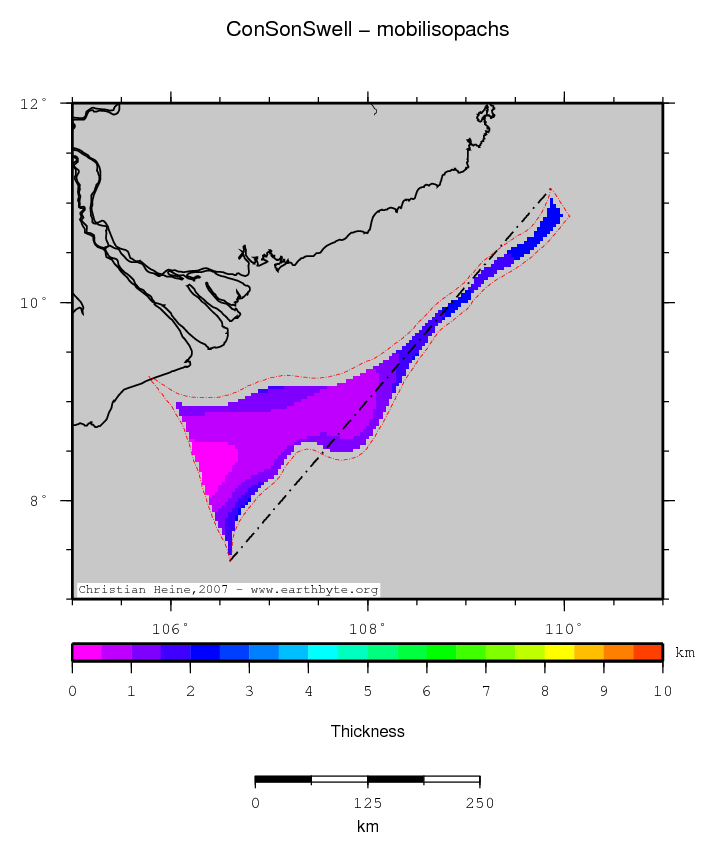 Con Son Swell location map