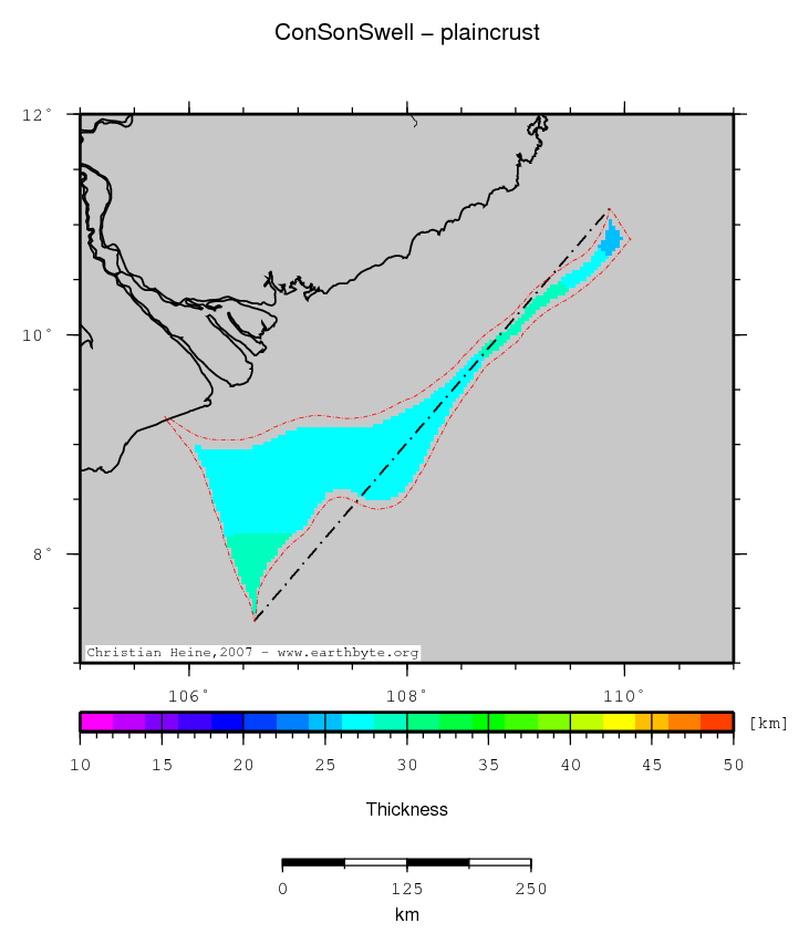 Con Son Swell location map