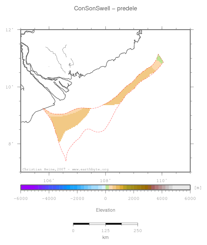 Con Son Swell location map