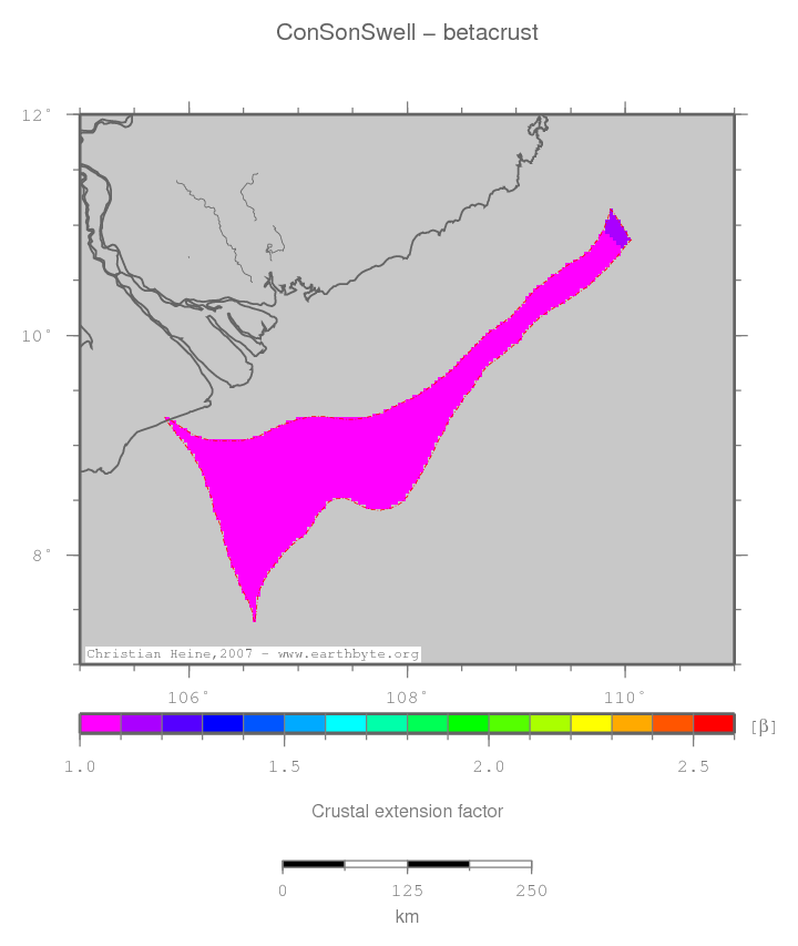 Con Son Swell location map