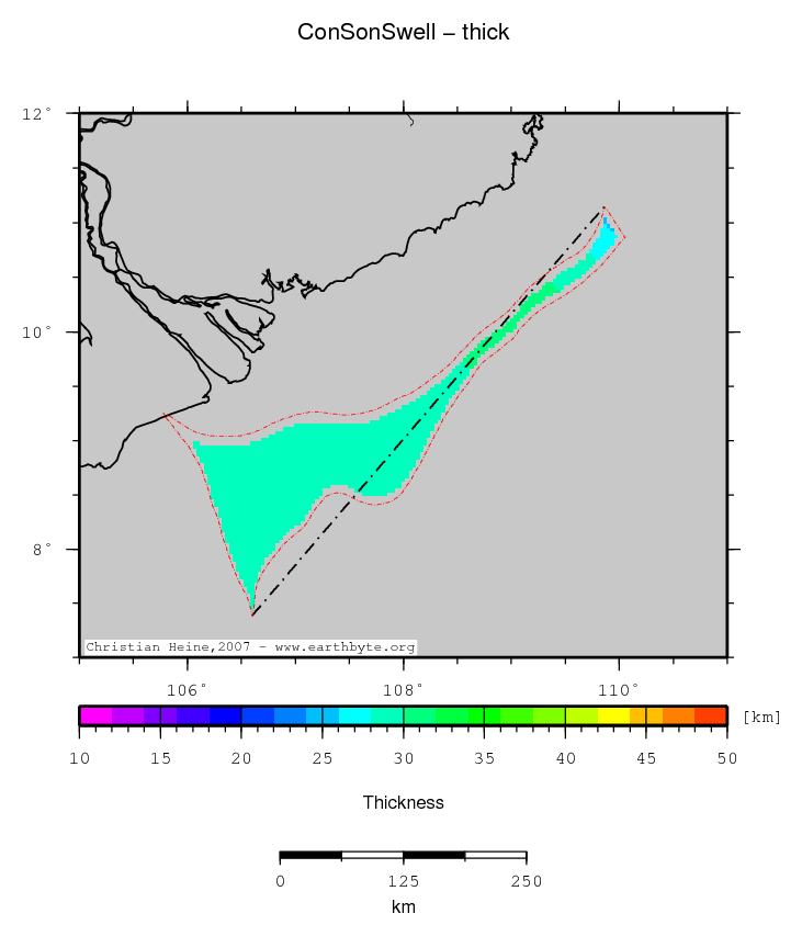 Con Son Swell location map