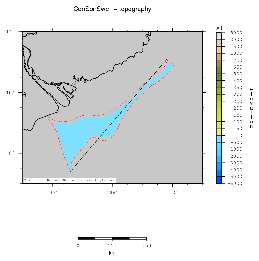 Con Son Swell location map