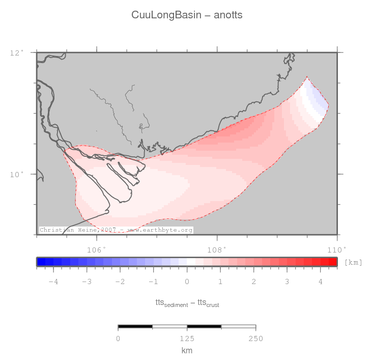 Cuu Long Basin location map