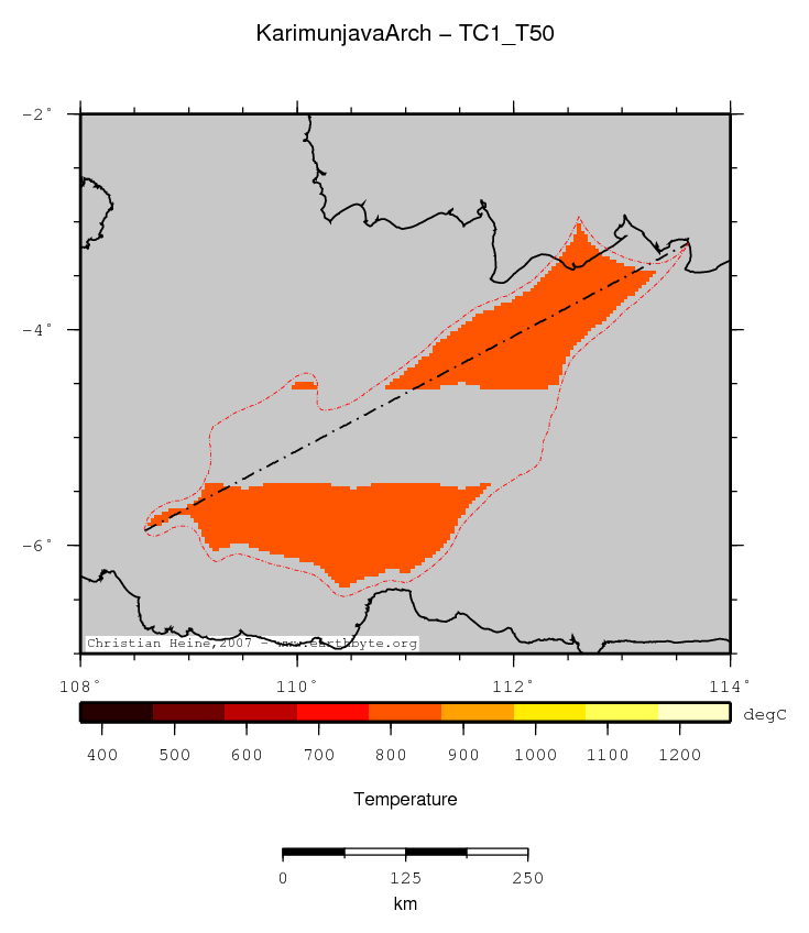 Karimunjava Arch location map