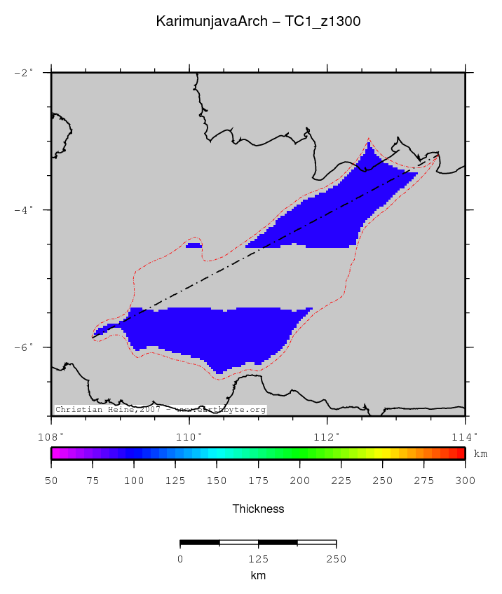 Karimunjava Arch location map