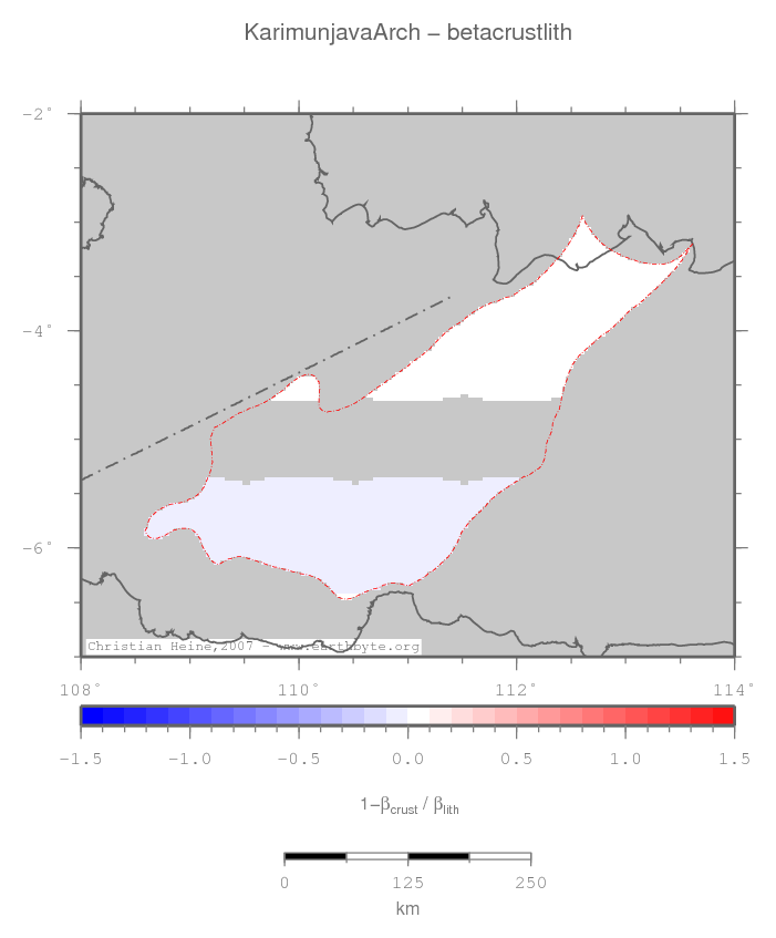 Karimunjava Arch location map