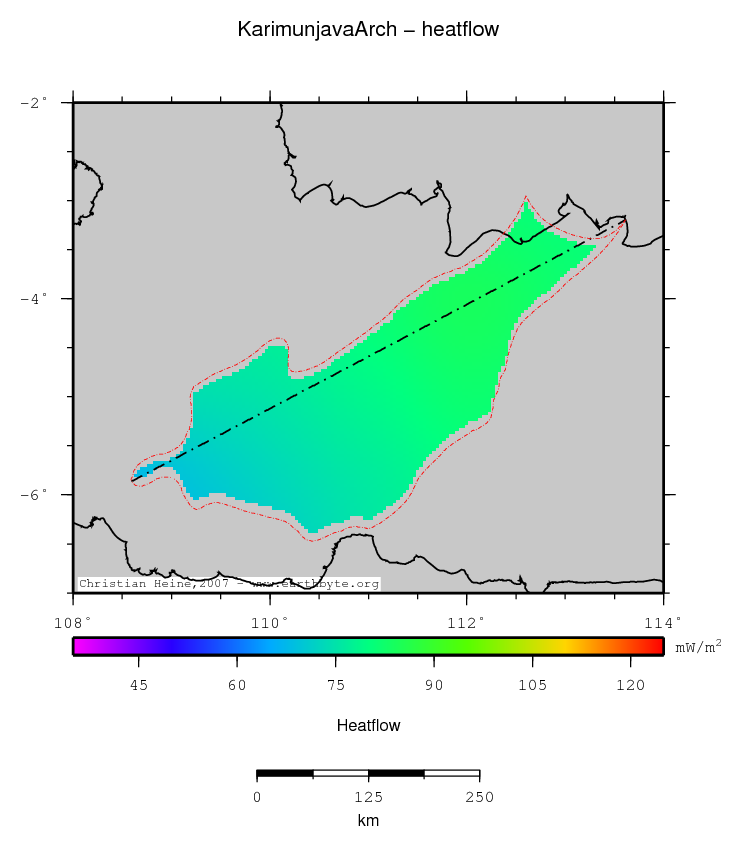 Karimunjava Arch location map