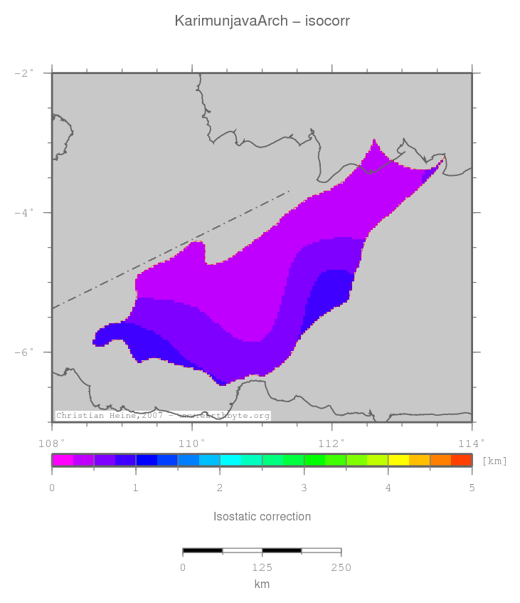 Karimunjava Arch location map