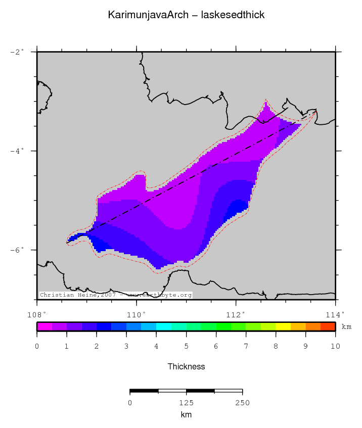 Karimunjava Arch location map