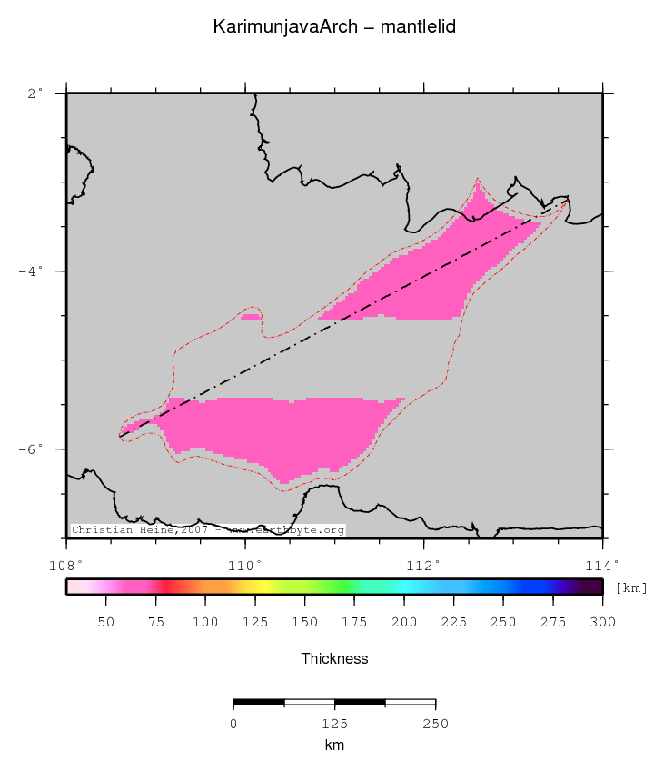 Karimunjava Arch location map