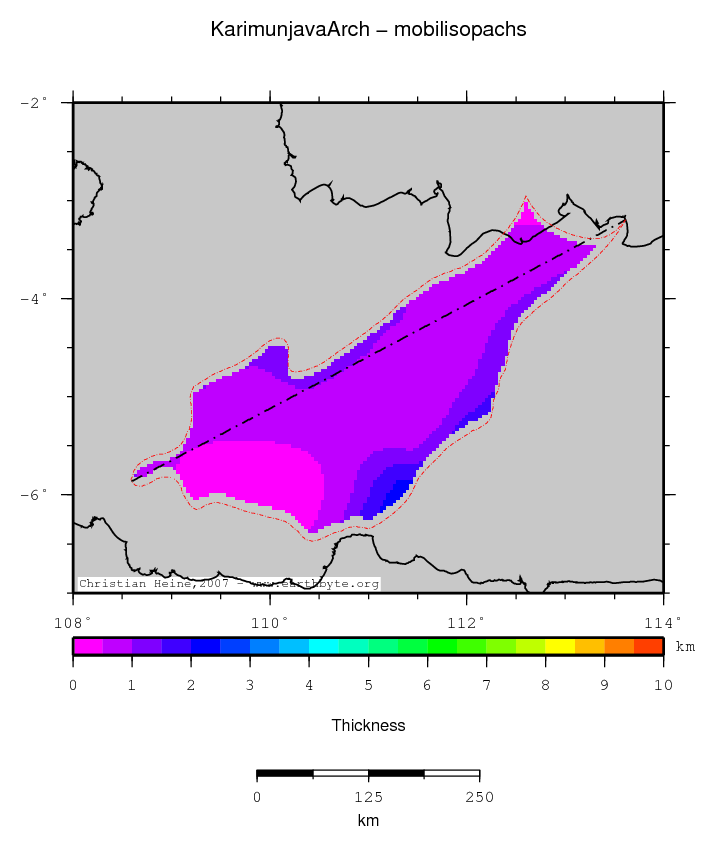 Karimunjava Arch location map