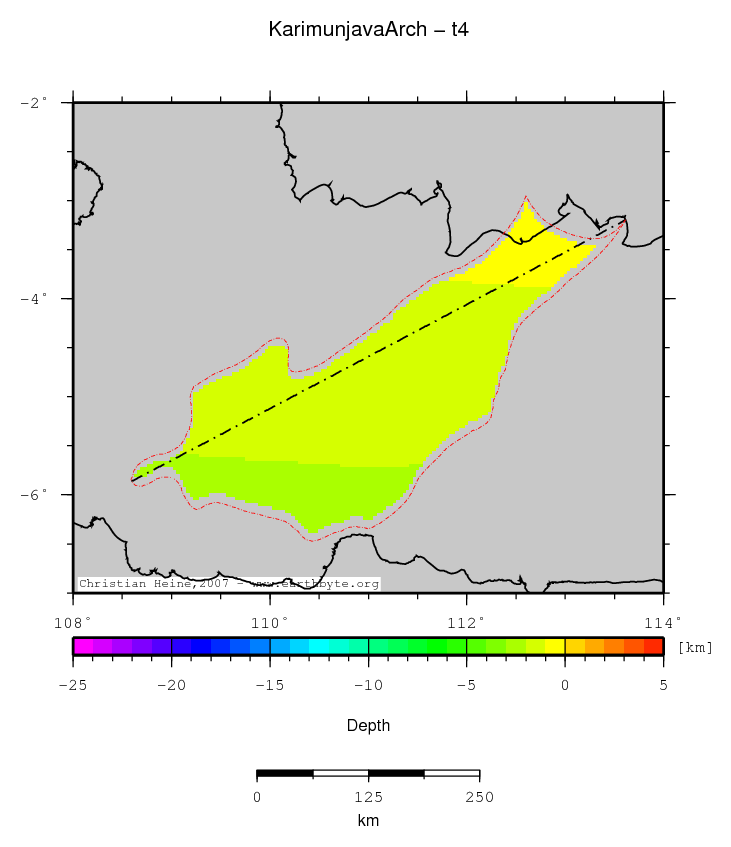 Karimunjava Arch location map