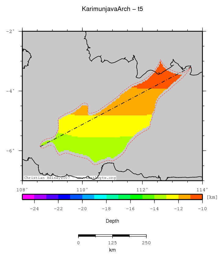 Karimunjava Arch location map