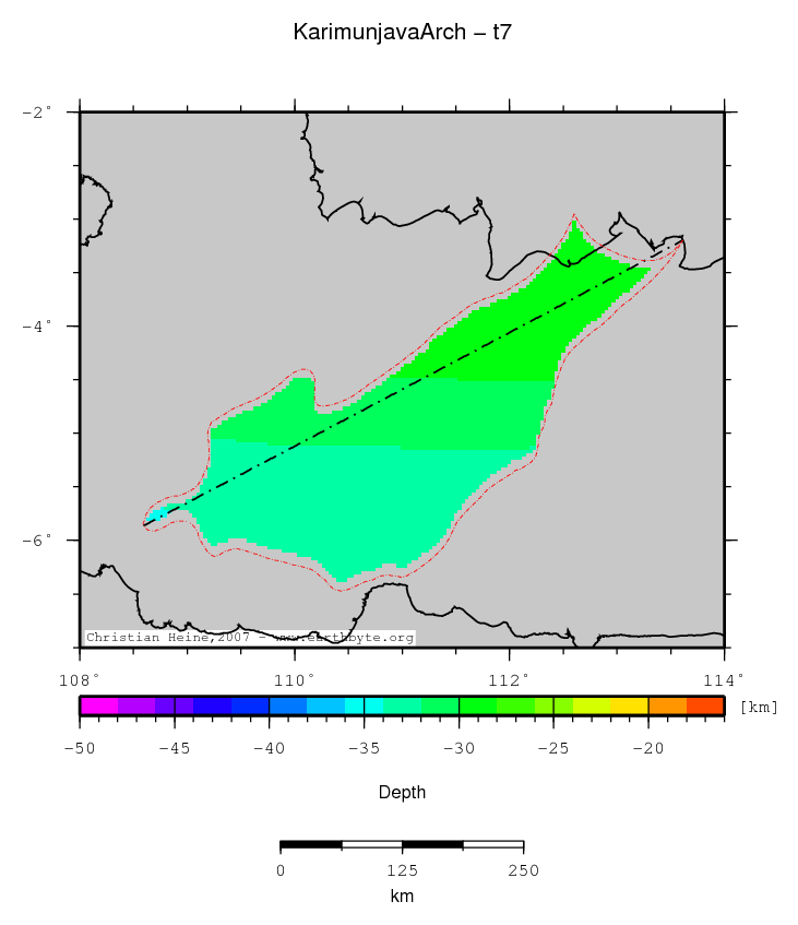 Karimunjava Arch location map