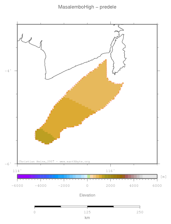 Masalembo High location map