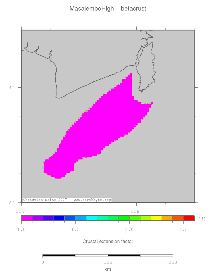 Masalembo High location map