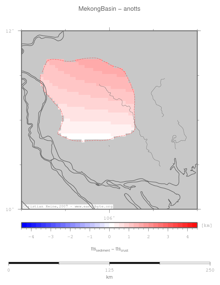 Mekong Basin location map