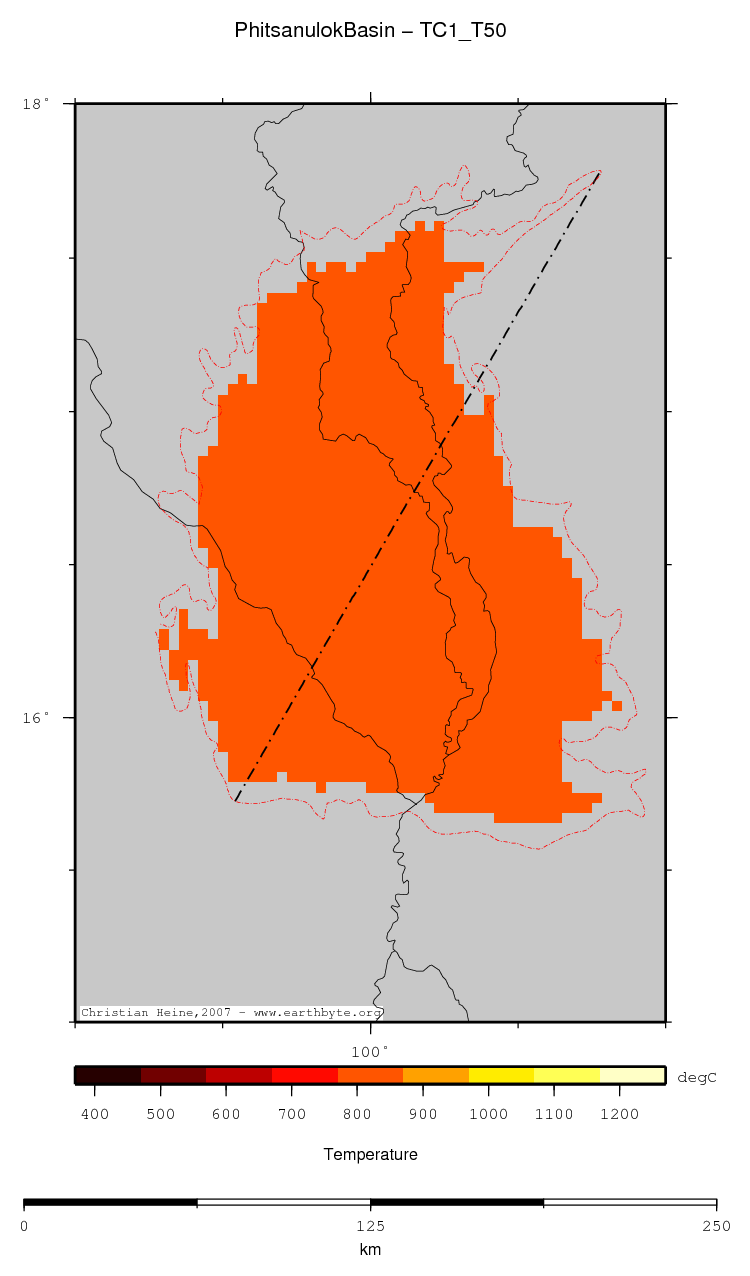 Phitsanulok Basin location map