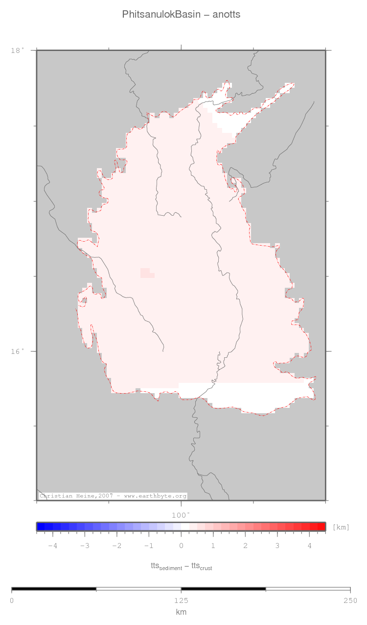 Phitsanulok Basin location map