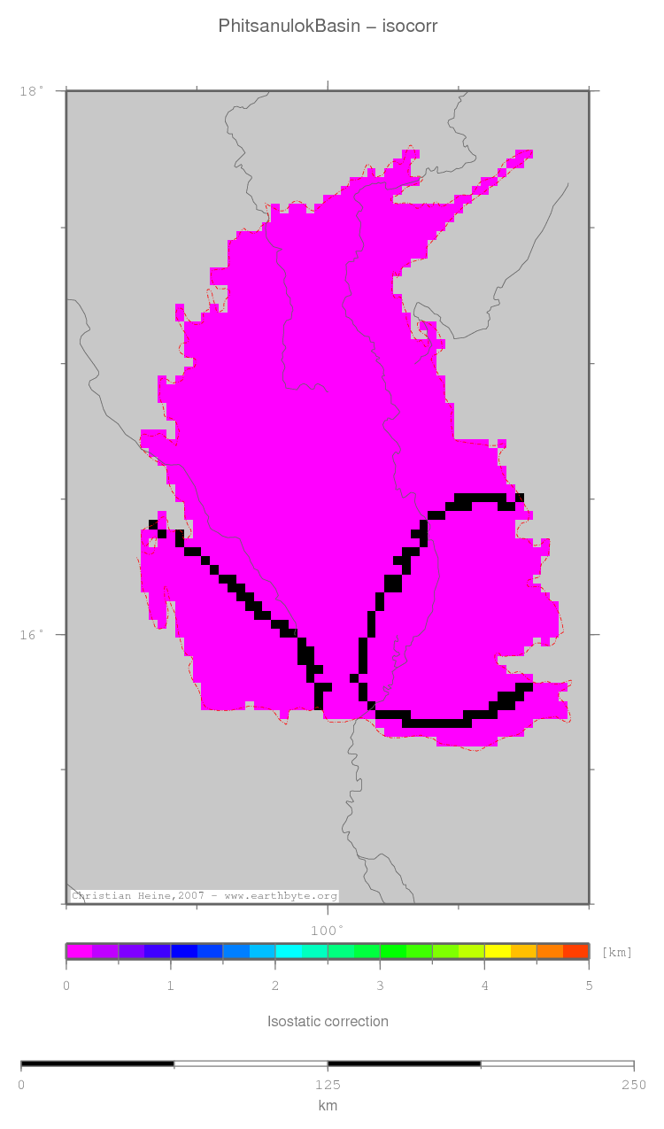 Phitsanulok Basin location map