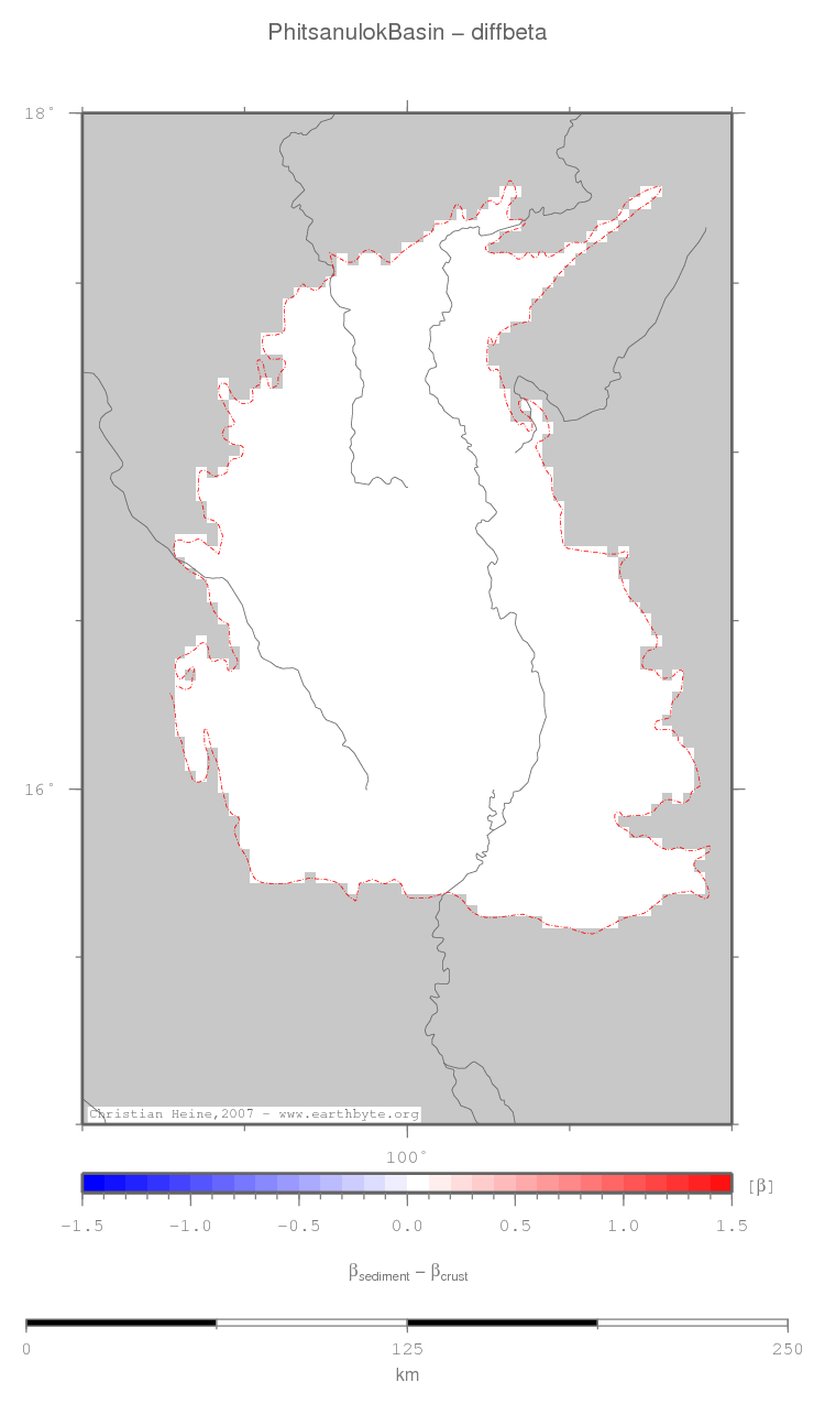 Phitsanulok Basin location map