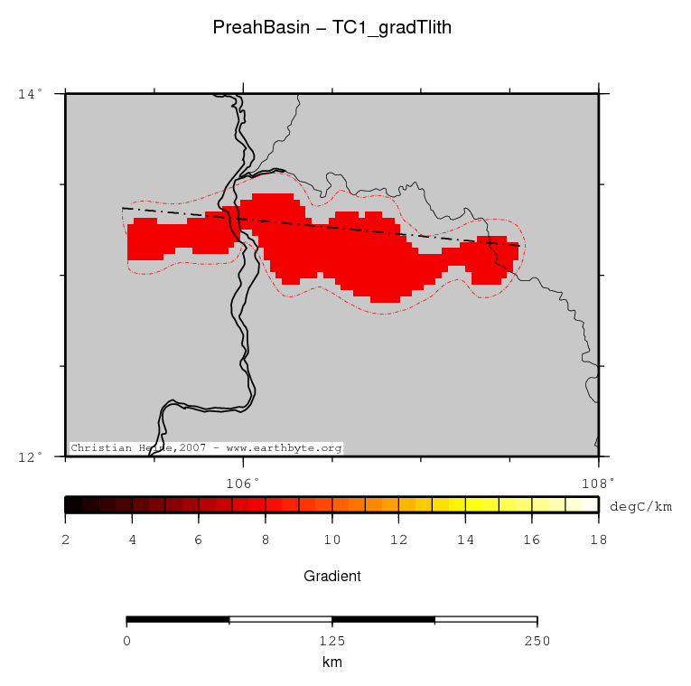 Preah Basin location map