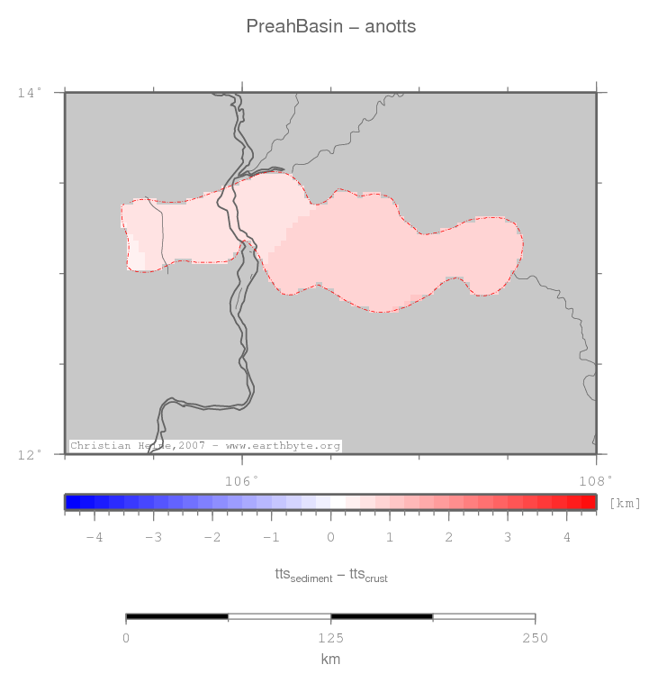 Preah Basin location map