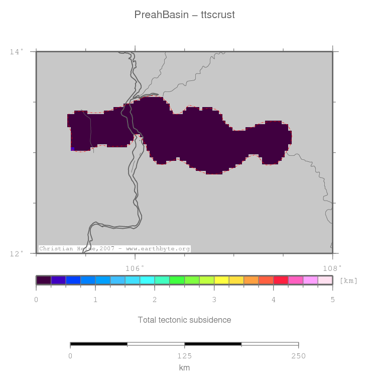 Preah Basin location map