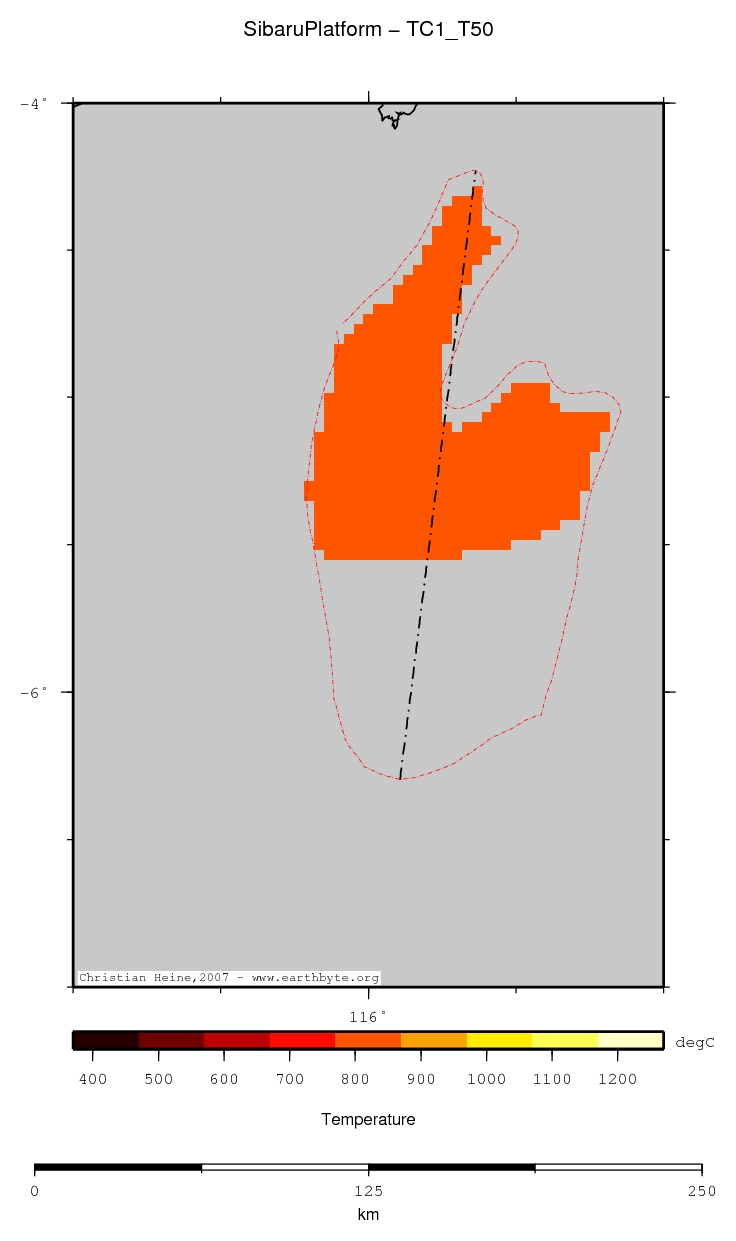 Sibaru Platform location map