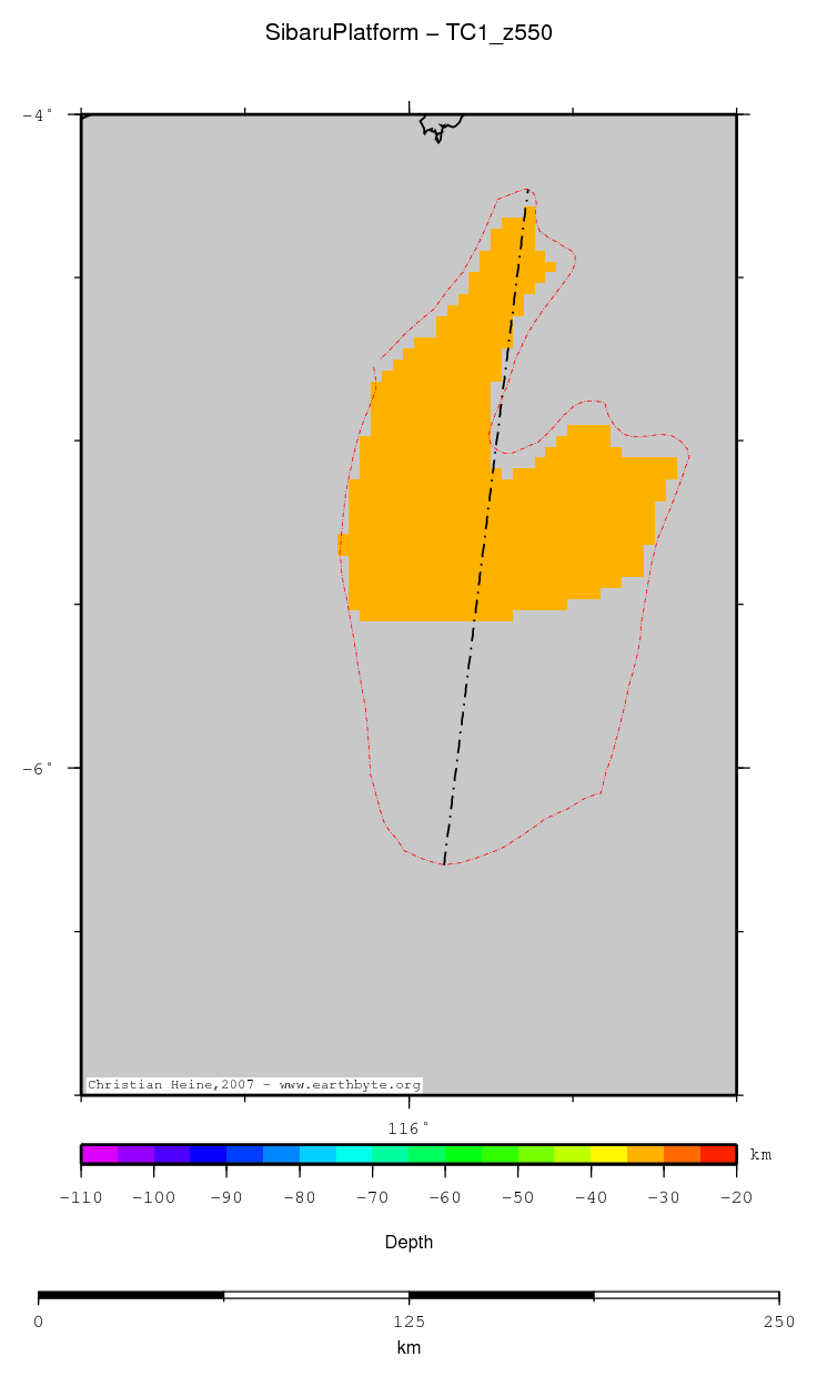 Sibaru Platform location map