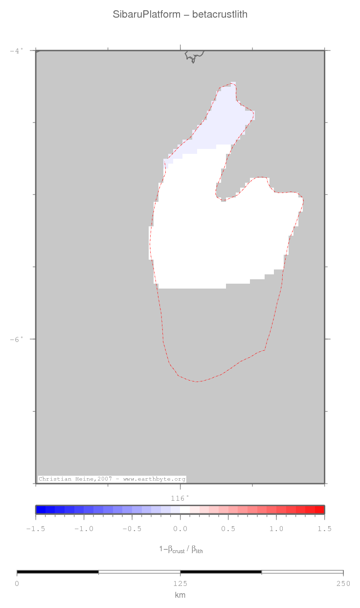 Sibaru Platform location map