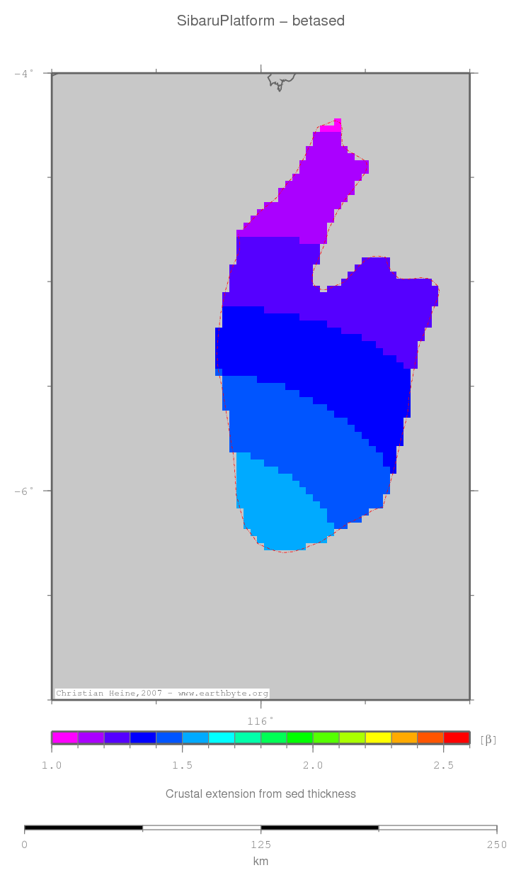 Sibaru Platform location map