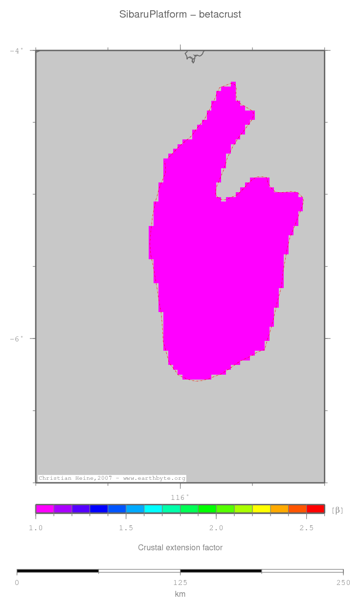 Sibaru Platform location map