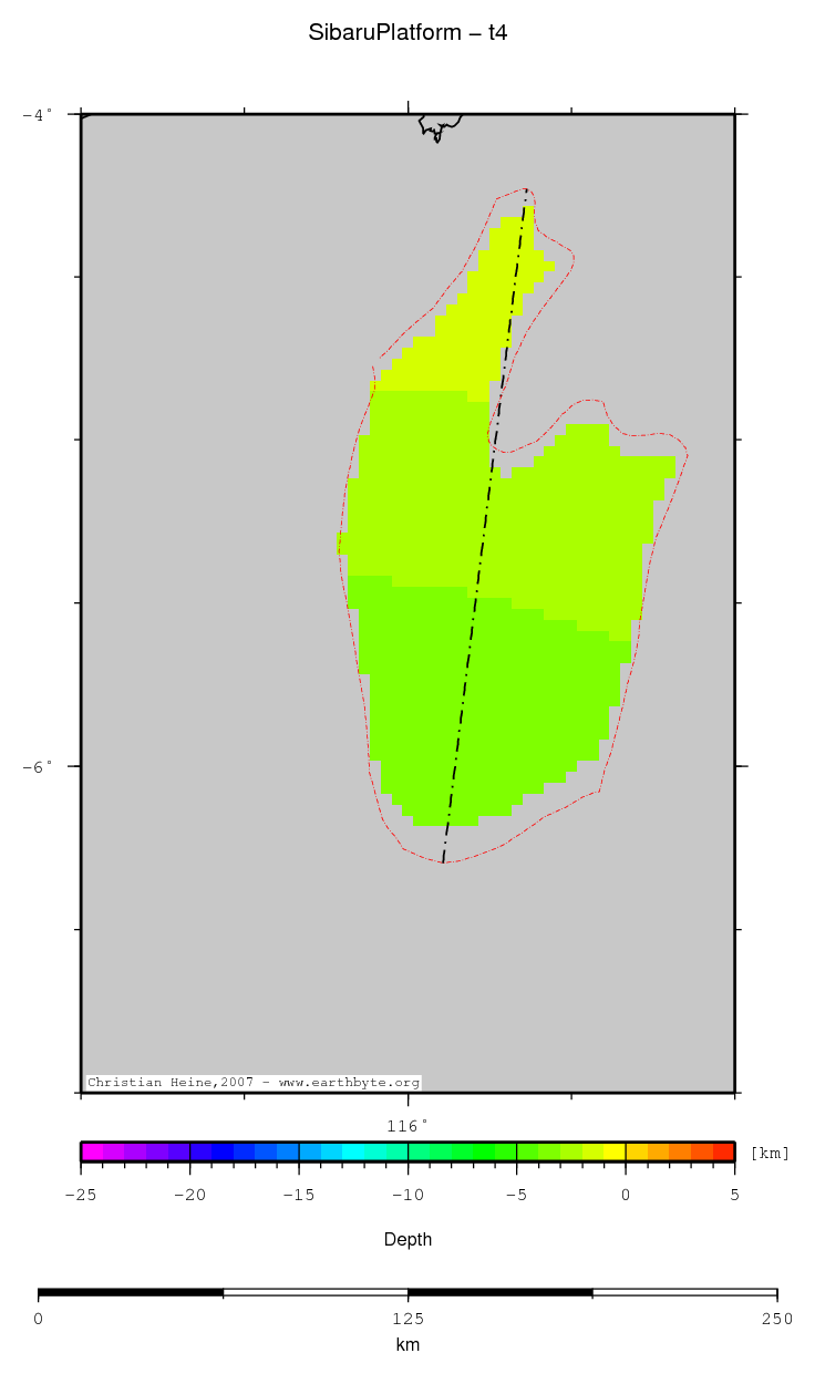 Sibaru Platform location map