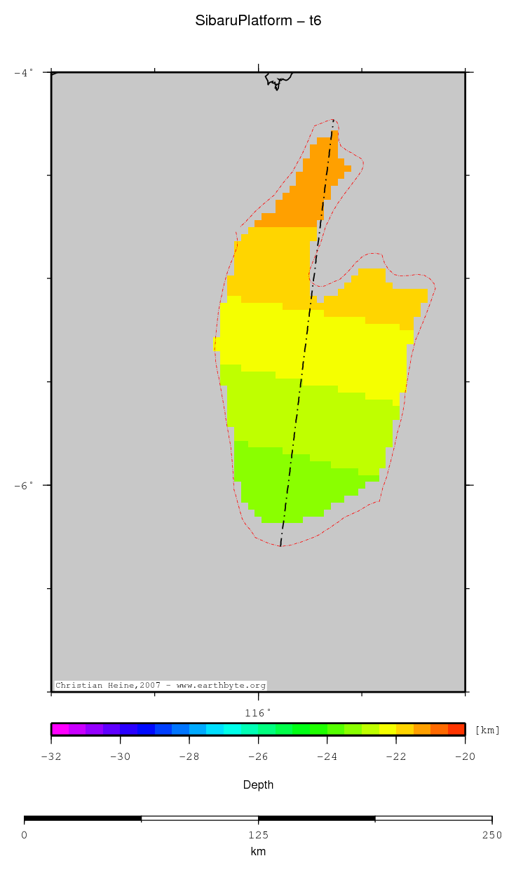 Sibaru Platform location map