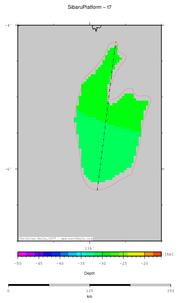 Sibaru Platform location map