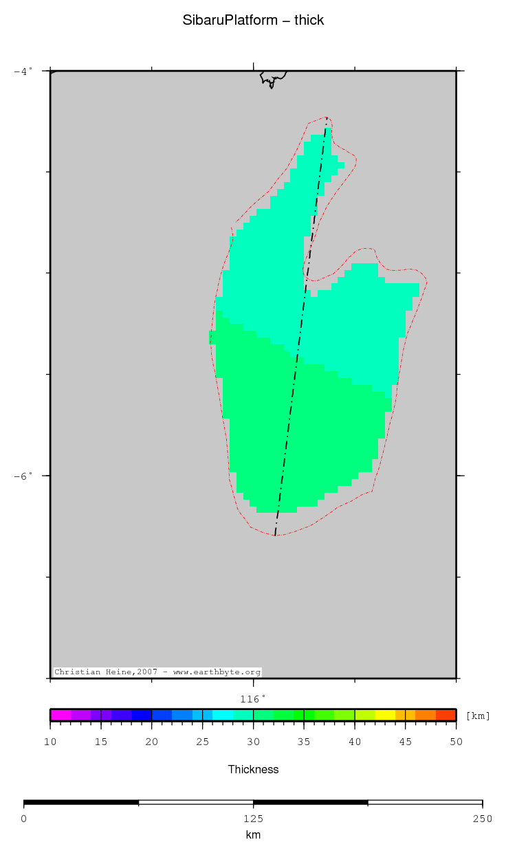 Sibaru Platform location map