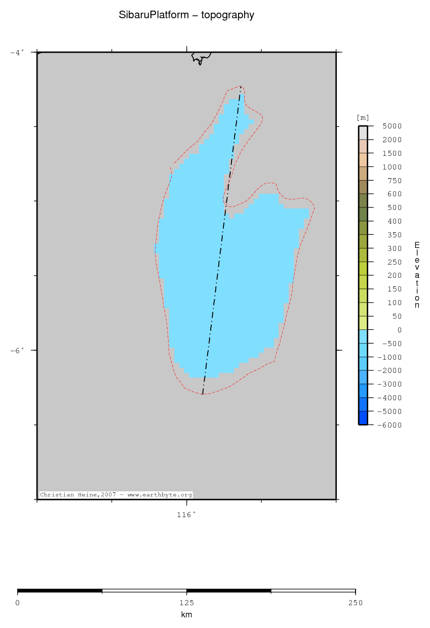 Sibaru Platform location map