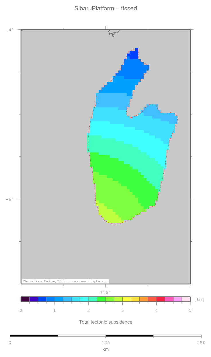 Sibaru Platform location map