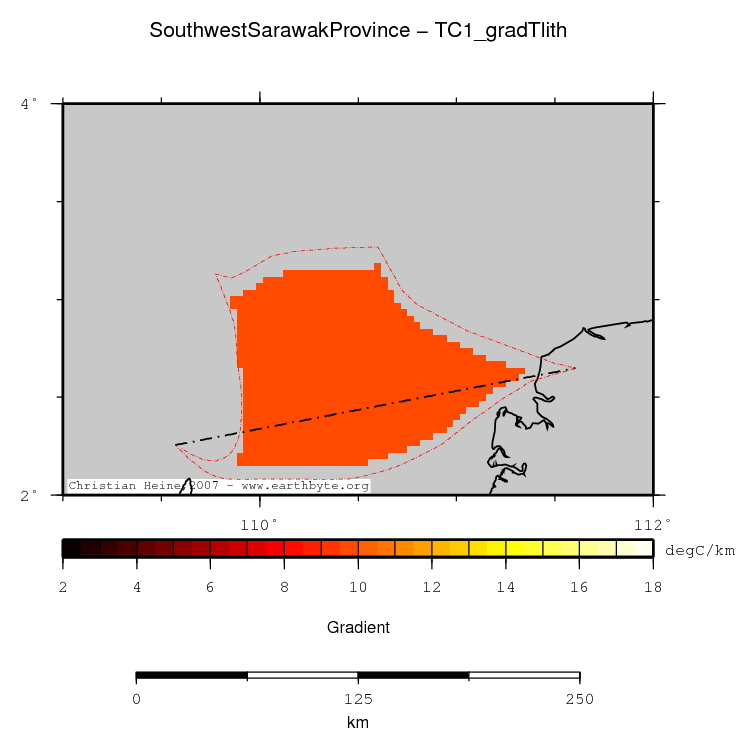 Southwest Sarawak Province location map