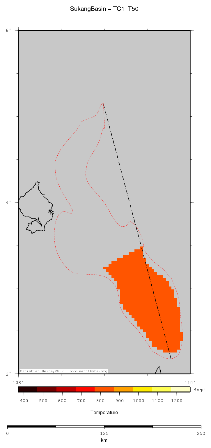 Sukang Basin location map