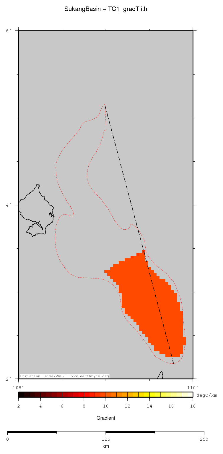 Sukang Basin location map