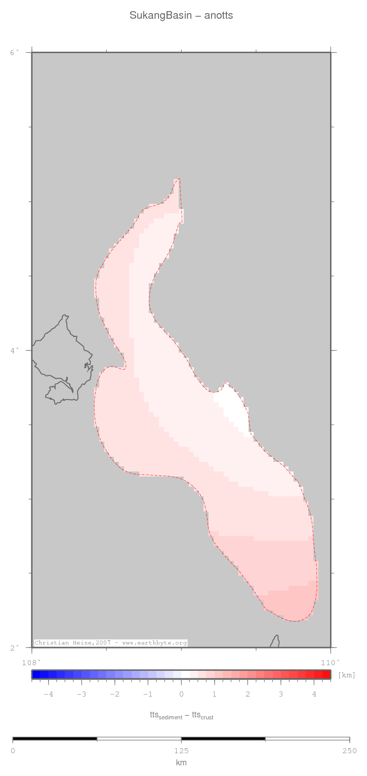 Sukang Basin location map