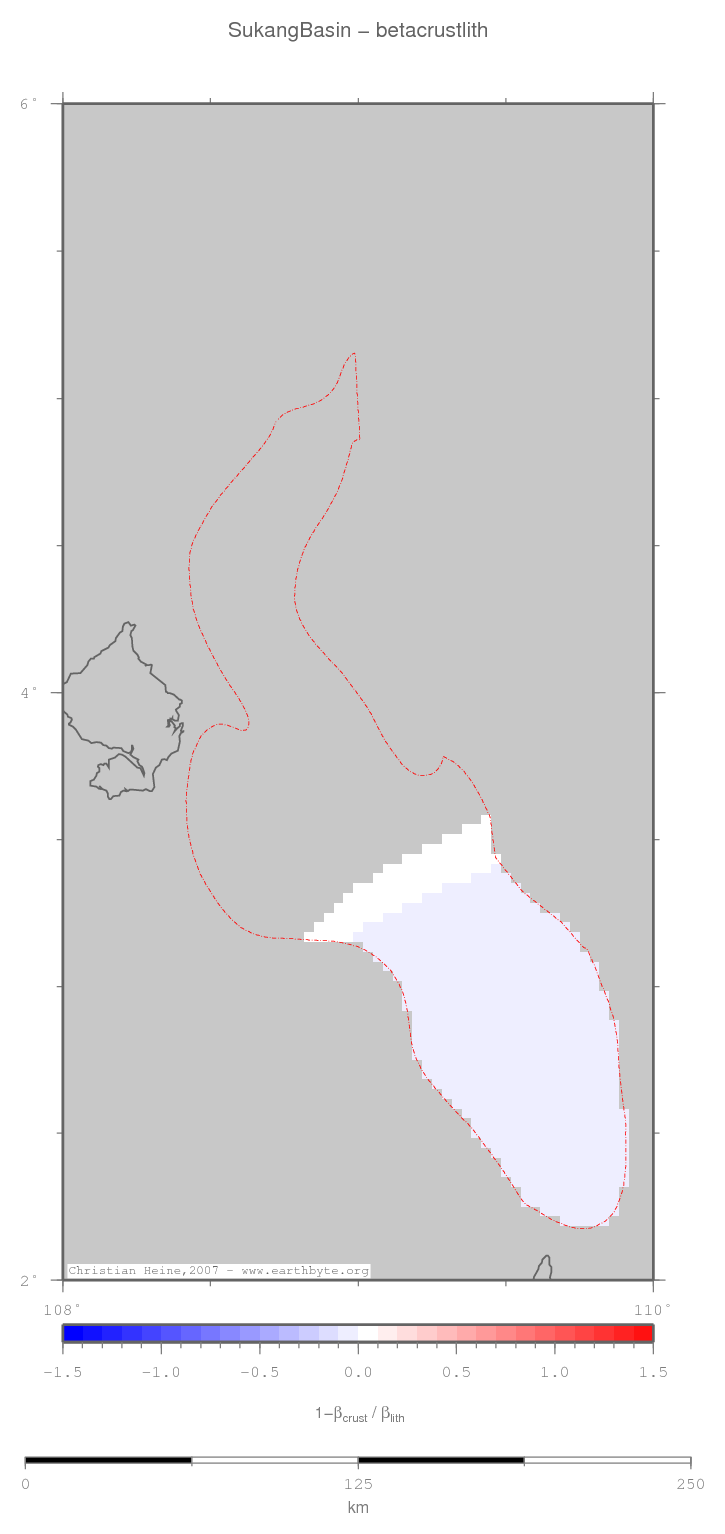 Sukang Basin location map