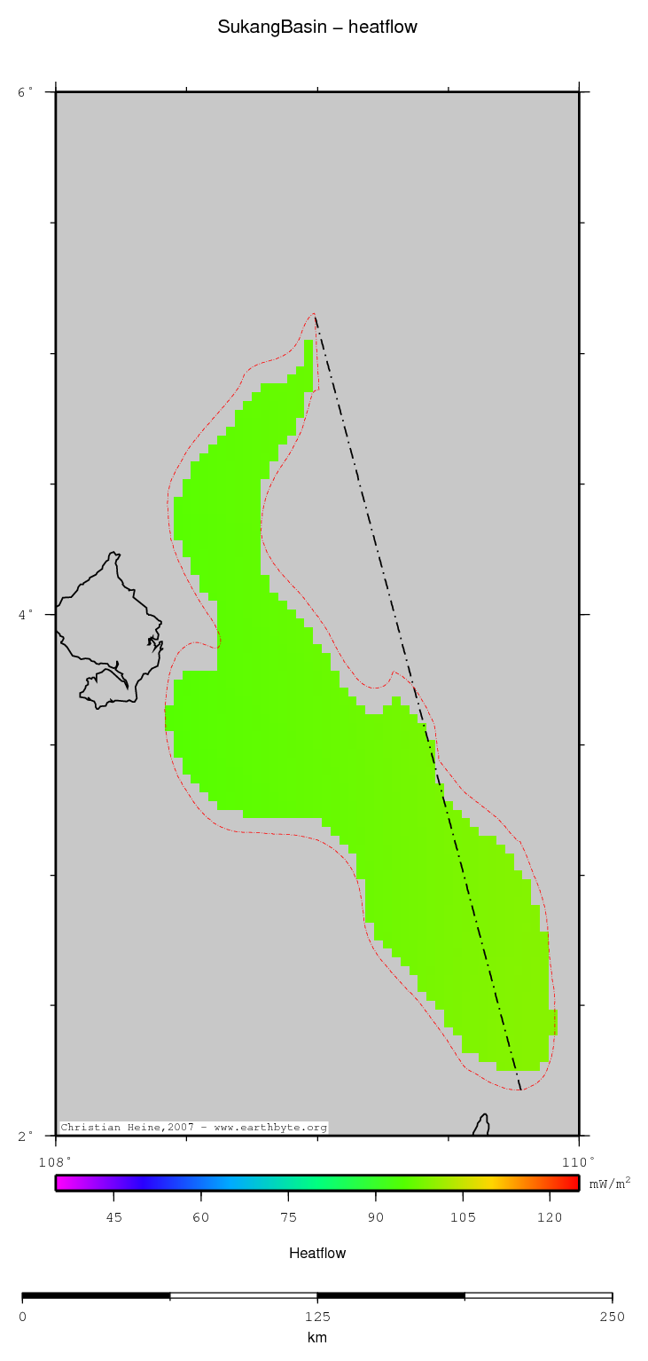 Sukang Basin location map