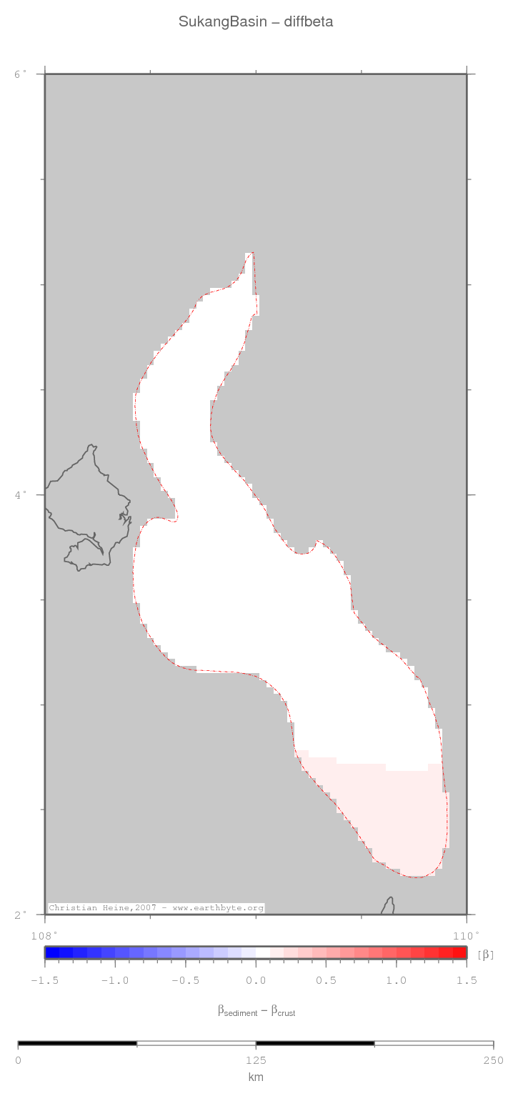 Sukang Basin location map