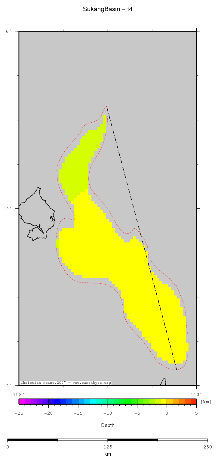 Sukang Basin location map