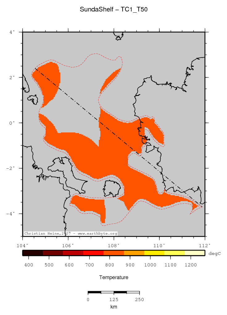 Sunda Shelf location map