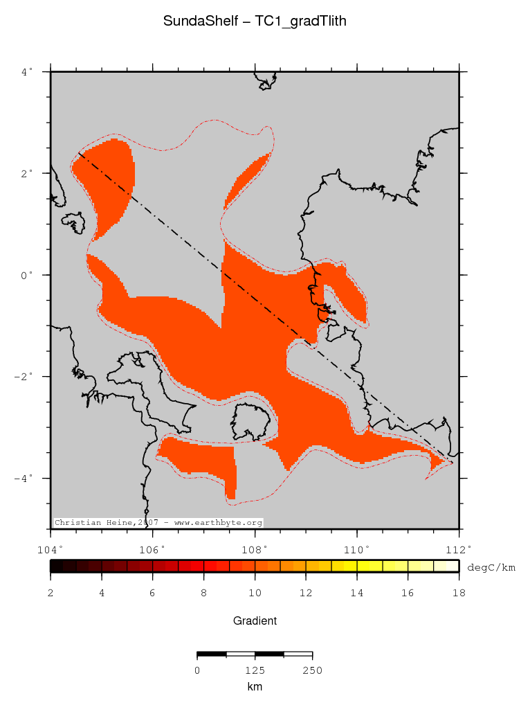 Sunda Shelf location map